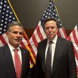 Rep. Meuser pictured with Elon Musk