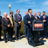 Meuser giving a speech