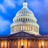 U.S. Capitol Building at Twighlight