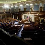 Overhead view of House floor